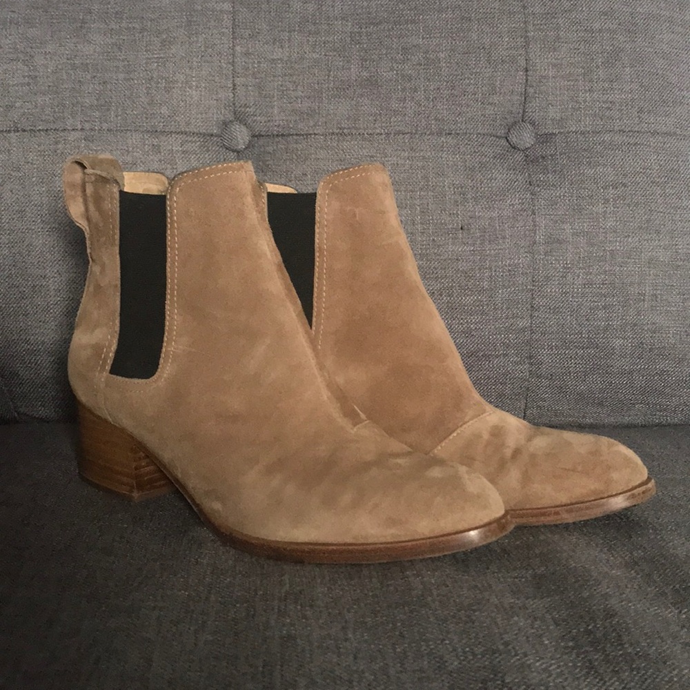 Rag & Bone Walker Boot in Camel Suede